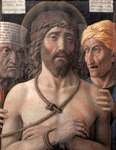 Andrea Mantegna, "Ecce Homo" (1500 circa). Paris, Musée Jacquemart-André – Institut de France © Culturespaces - Musée Jacquemart-André, già collezione Stefano Bardini