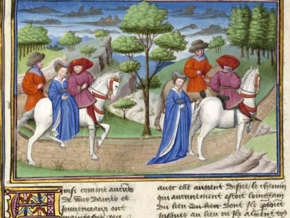 Un gentiluomo dice a Oretta che la porterà a dorso di una novella, ma la racconta così male che lei lo prega di farla scendere.