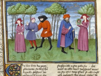 Cesco apostrofa la nipote, che si lagna di tutti, dicendole che se non vuol vedere persone sgradevoli non dovrebbe specchiarsi