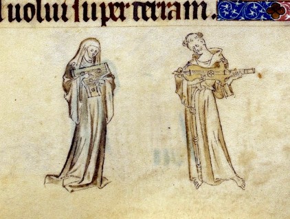 Monaca e frate suonano