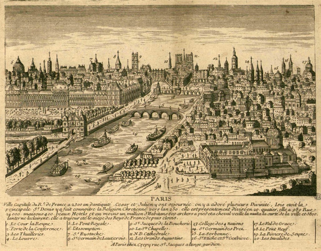 Stampa del XVII secolo