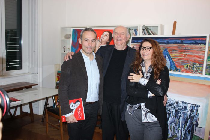 Nel 2014 - con Marco e Maria Teresa Panini